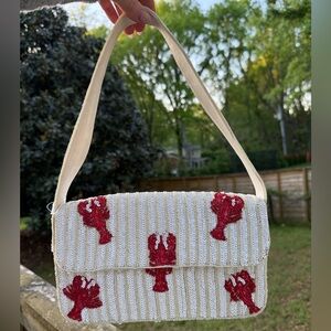 Viral Beaded Lobster Purse